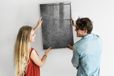 Magnetic erase board Concrete