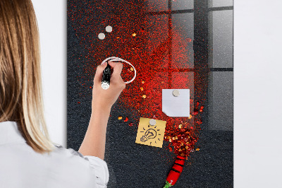 Magnetic erase board Paprika Powder