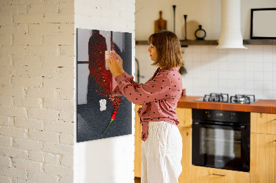 Magnetic erase board Paprika Powder