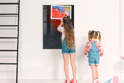 Magnetic Board for Children Paprika Powder