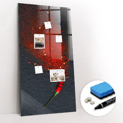 Magnetic erase board Paprika Powder