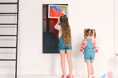 Magnetic erase board Paprika Powder