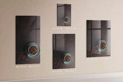 Magnetic erase board Coffee Beans