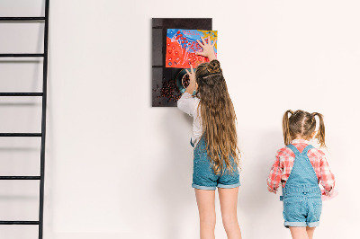 Magnetic erase board Coffee Beans