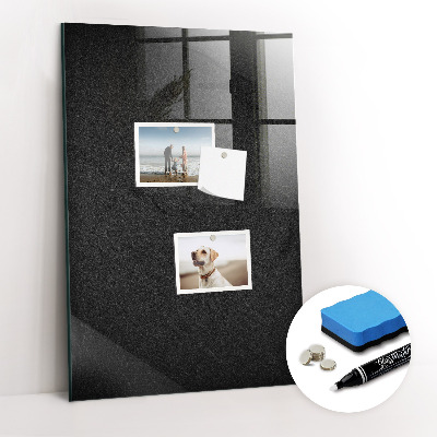 Magnetic writing board Dark Rock