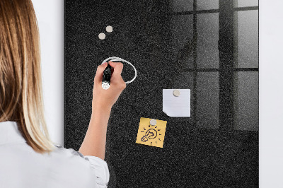 Magnetic writing board Dark Rock