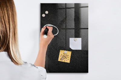 Magnetic writing board Dark Rock