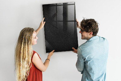 Magnetic writing board Dark Rock