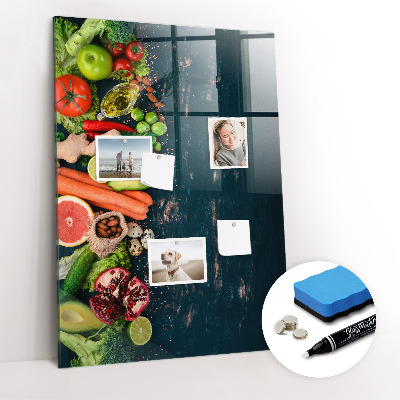 Magnetic erase board Vegan Table