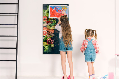 Magnetic erase board Vegan Table