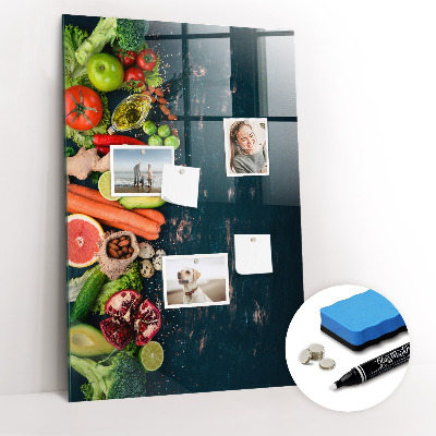 Magnetic erase board Vegan Table