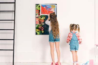 Magnetic erase board Vegan Table