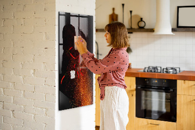 Magnetic writing board Hot Peppers