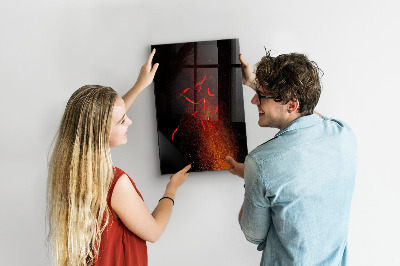 Magnetic writing board Hot Peppers