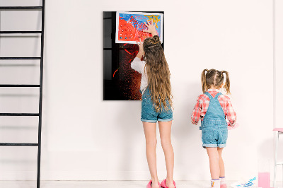 Magnetic writing board Hot Peppers