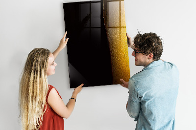 Magnetic writing board Dark Beer