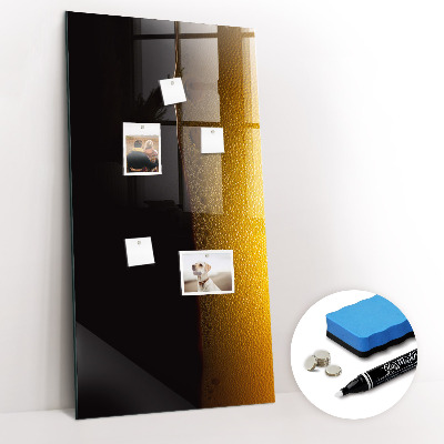 Magnetic writing board Dark Beer
