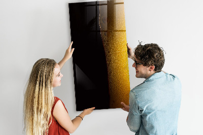 Magnetic writing board Dark Beer