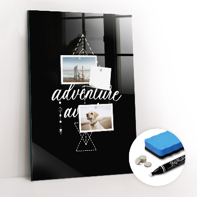 Magnetic erase board Adventure