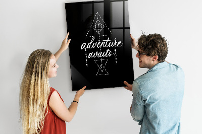 Magnetic erase board Adventure
