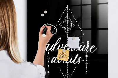 Magnetic erase board Adventure