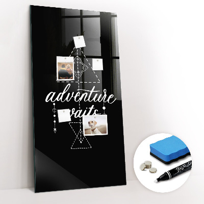 Magnetic erase board Adventure