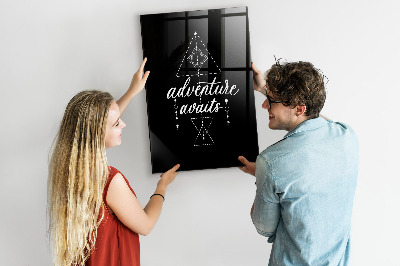 Magnetic erase board Adventure