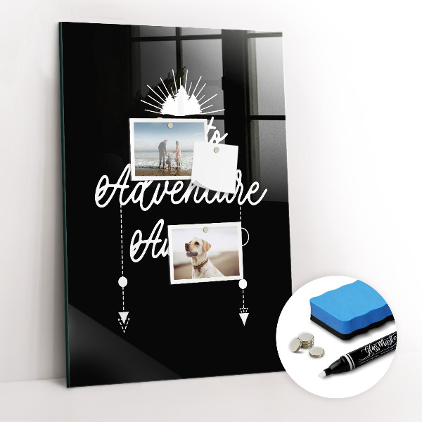 Magnetic writing board Adventure