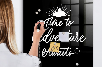 Magnetic writing board Adventure