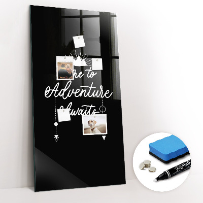 Magnetic writing board Adventure