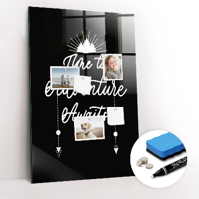 Magnetic writing board Adventure