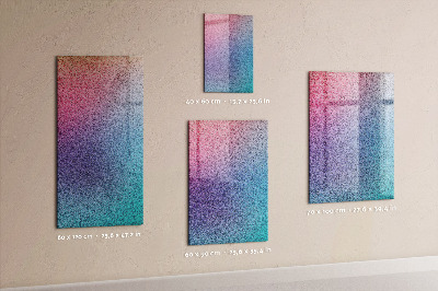 Magnetic erase board Gradient Abstraction