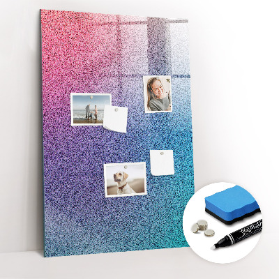 Magnetic erase board Gradient Abstraction