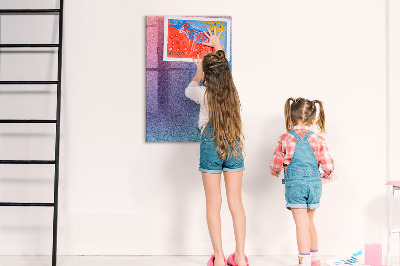 Magnetic erase board Gradient Abstraction
