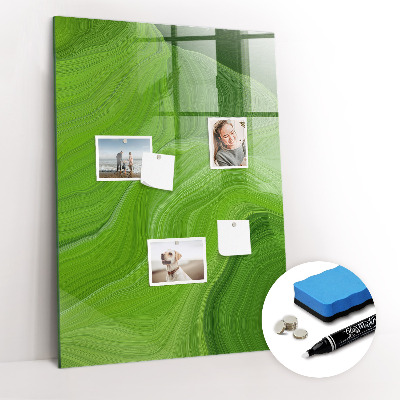 Magnetic writing board Waves Abstraction