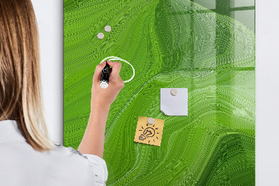 Magnetic writing board Waves Abstraction