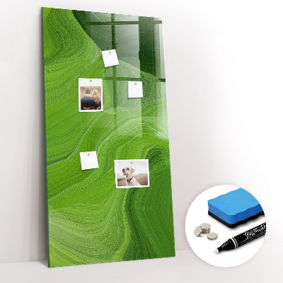Magnetic writing board Waves Abstraction