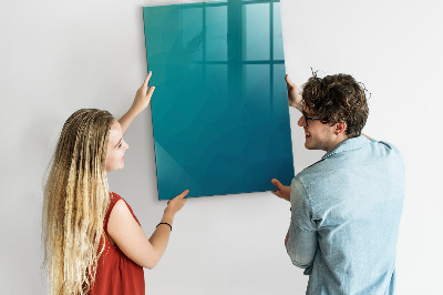 Magnetic erase board Geometric Abstraction