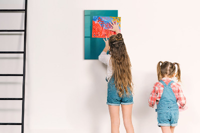 Magnetic Board for Children Geometric Abstraction