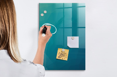 Magnetic erase board Geometric Abstraction