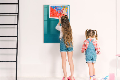 Magnetic erase board Geometric Abstraction