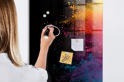Magnetic writing board Colored Powder