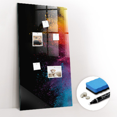 Magnetic writing board Colored Powder