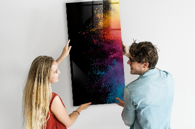 Magnetic writing board Colored Powder
