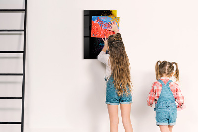 Magnetic writing board Colored Powder