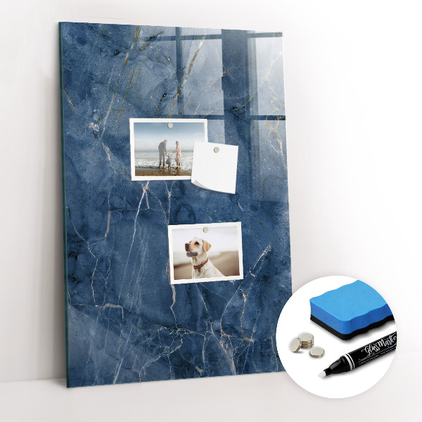Magnetic erase board Decorative Marble