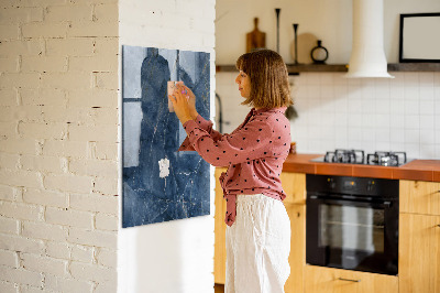 Magnetic erase board Decorative Marble