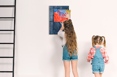 Magnetic erase board Decorative Marble