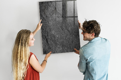 Magnetic writing board Rock Texture