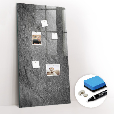 Magnetic Board with Magnets Rock Texture